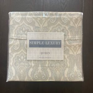Queen sheets- Simple Luxury